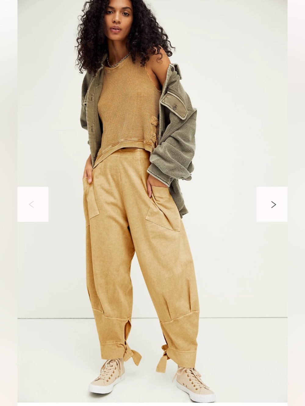 Free People Beach Stunner Pants. Size: Large - Picture 15 of 16